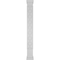 Ekena Millwork Craftsman Classic Square Non-Tapered Gypsum Fretwork Column w/ Prairie Capital & Prairie Base CC0809ENGYPPRPR - alternate 4